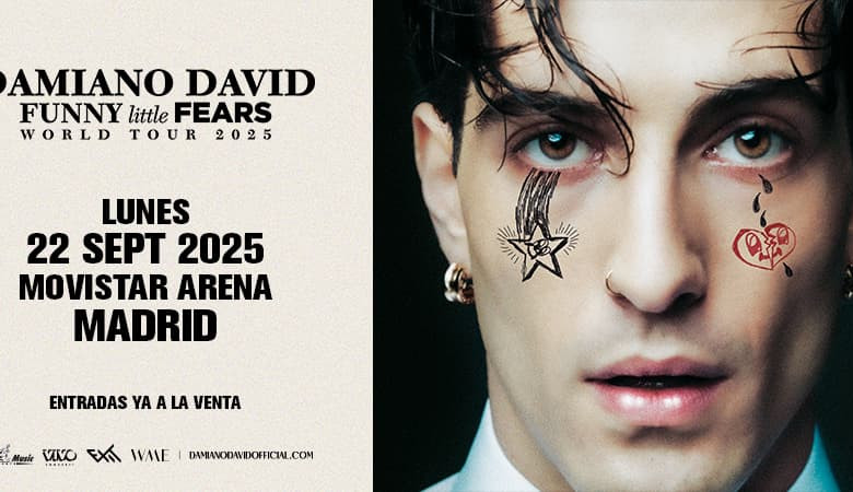 Damiano David en Madrid