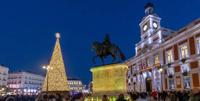 luces de navidad en madrid